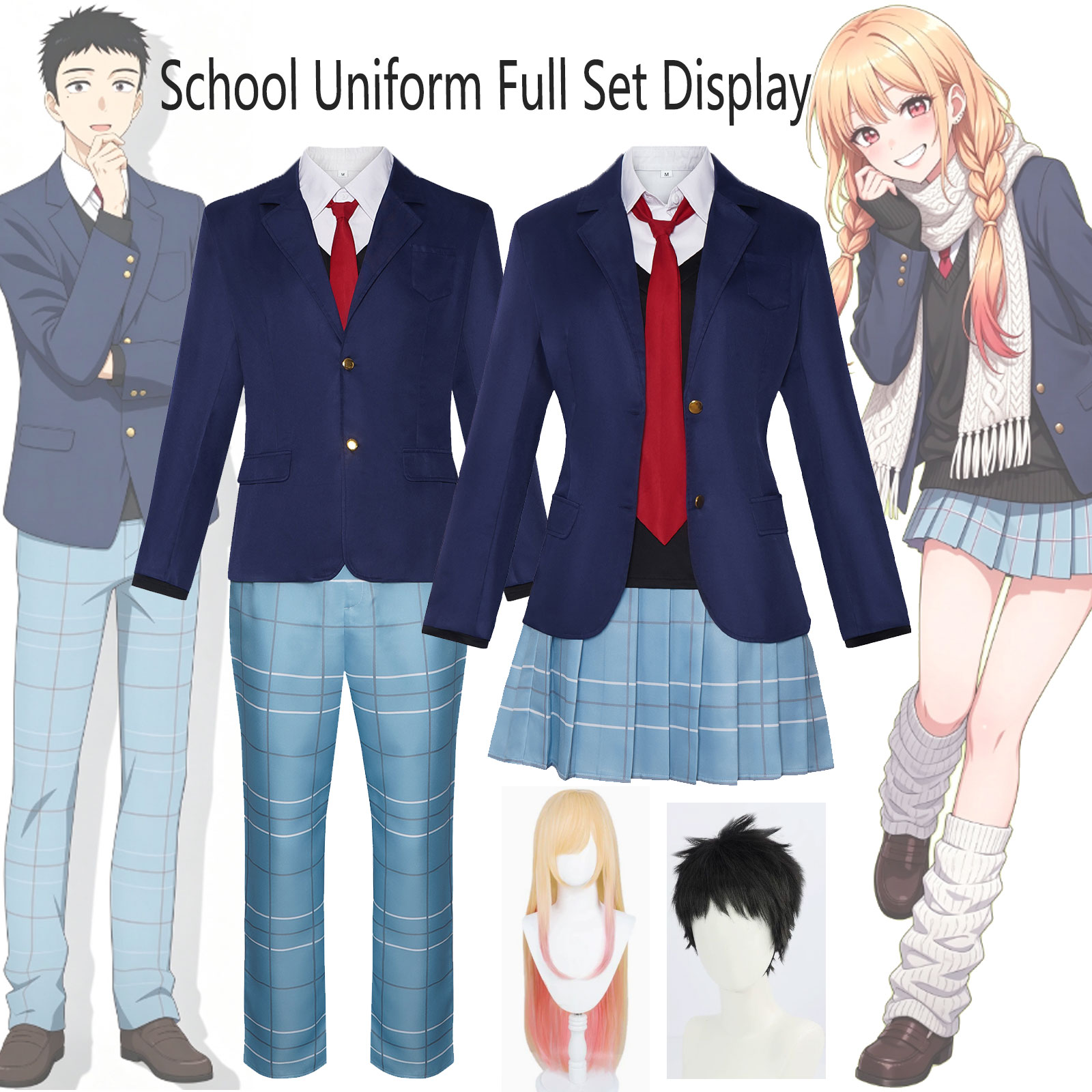 Anime Cosplay Couple - My Dress-Up Darling S2 Cosplay Kitagawa