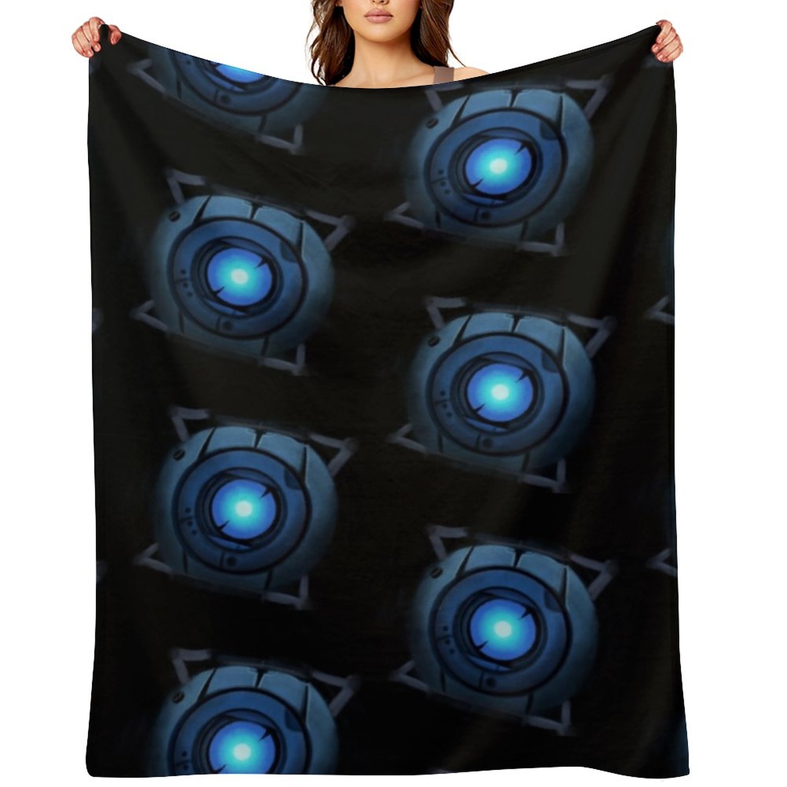 Anime Cosplay Idea - Wheatley In Space Digitale Schilderij Gooi