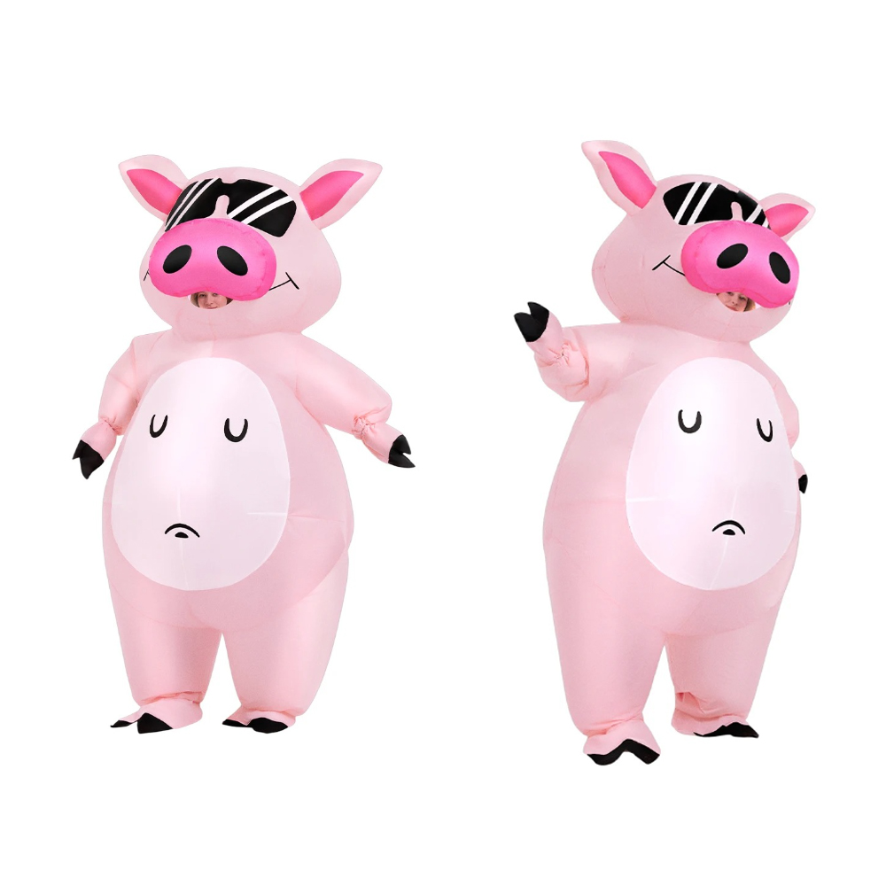 Cartoon Dier Biggetje Opblaasb - Anime Cosplay Ladies recensie en prijs