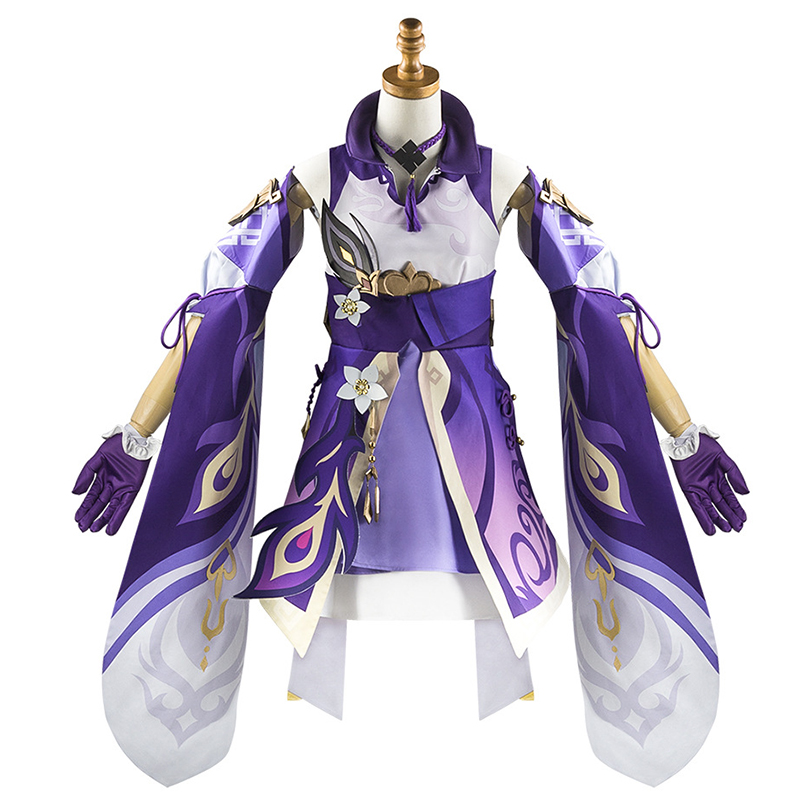 Genshin Impact Keqing Cosplay  - Anime Cosplay Jumpsuit recensie en prijs