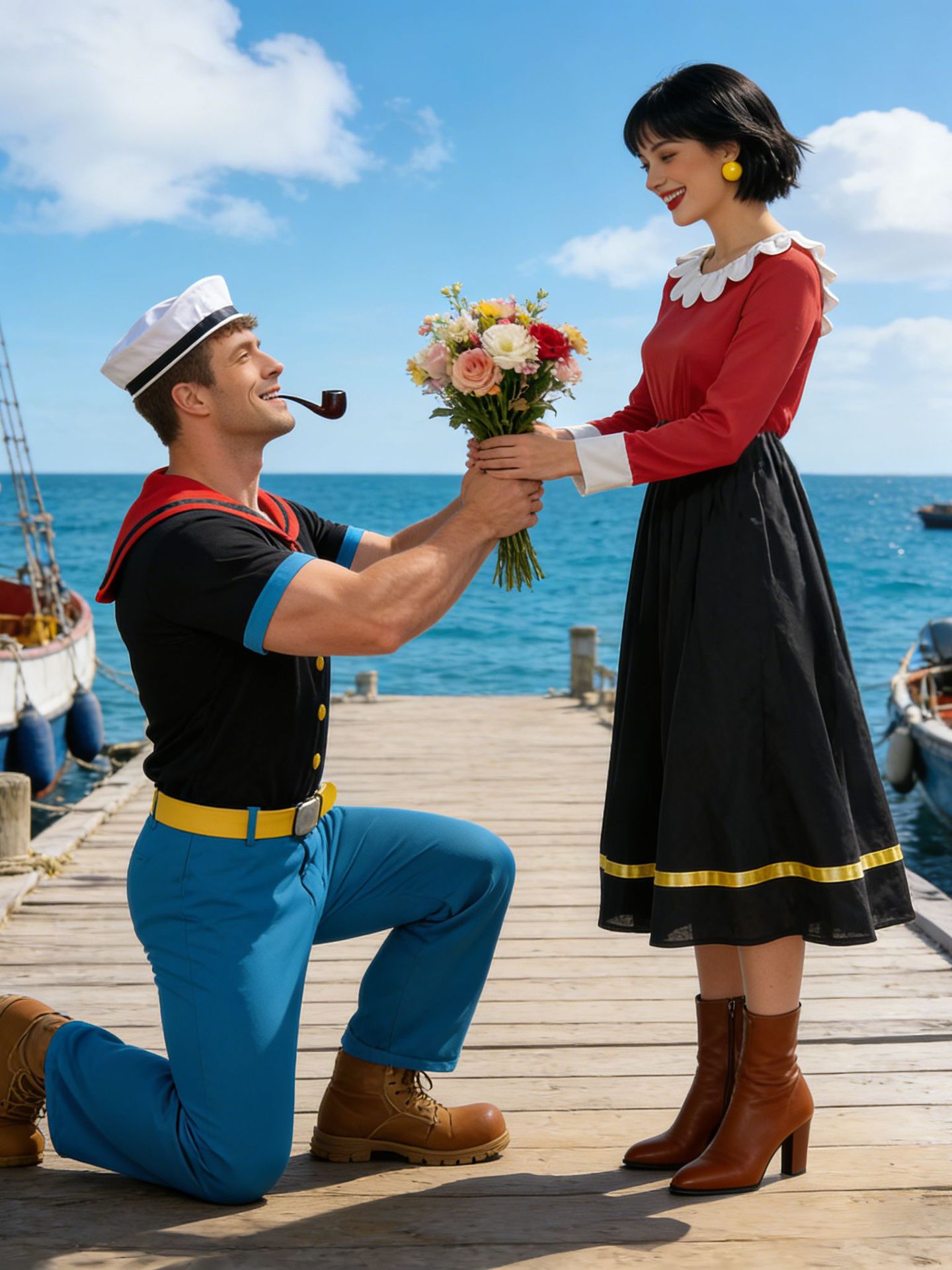 Halloween Cosplay Klassieke Ca - Anime Cosplay Couple recensie en prijs